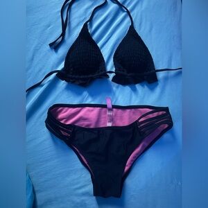 Black Women's Bikini Set